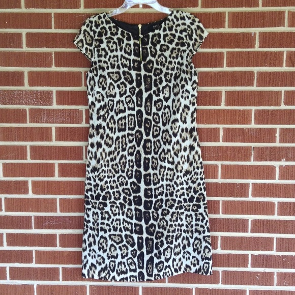 Alex Marie Dresses & Skirts - Alex Marie Cheetah Print Dress Size 6